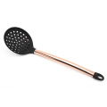 Gold Plating Handle Silicone Kitchen Utensils Cooking Set Suppliers